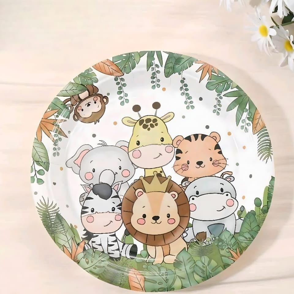 PAPER PLATES-ANIMALS
