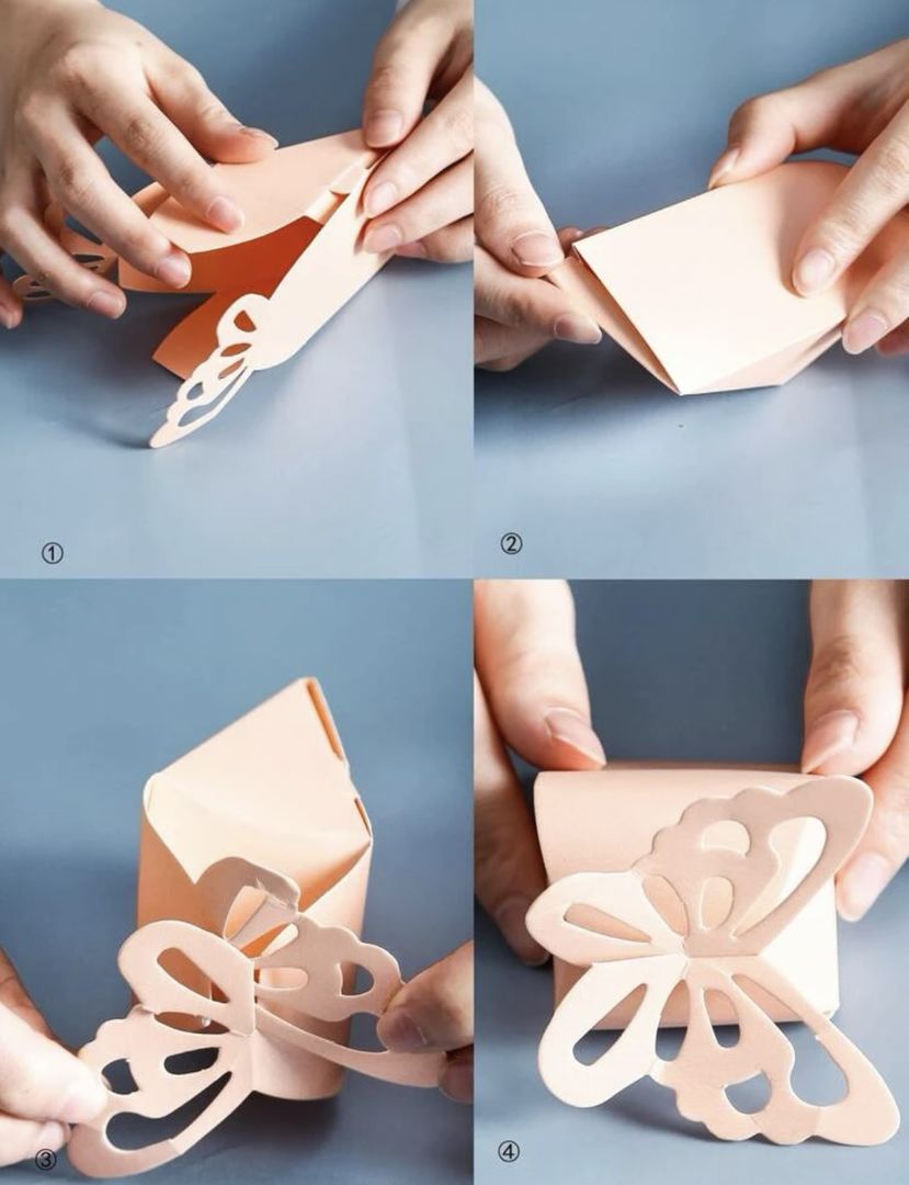 SMALL CANDY BOX - BUTTERFLY