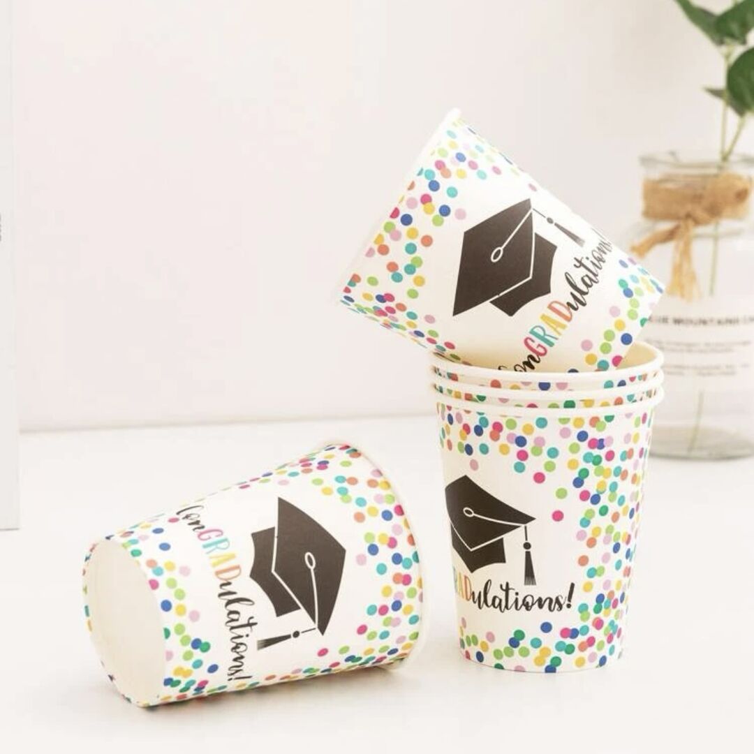 PAPER CUPS - "congratulation"