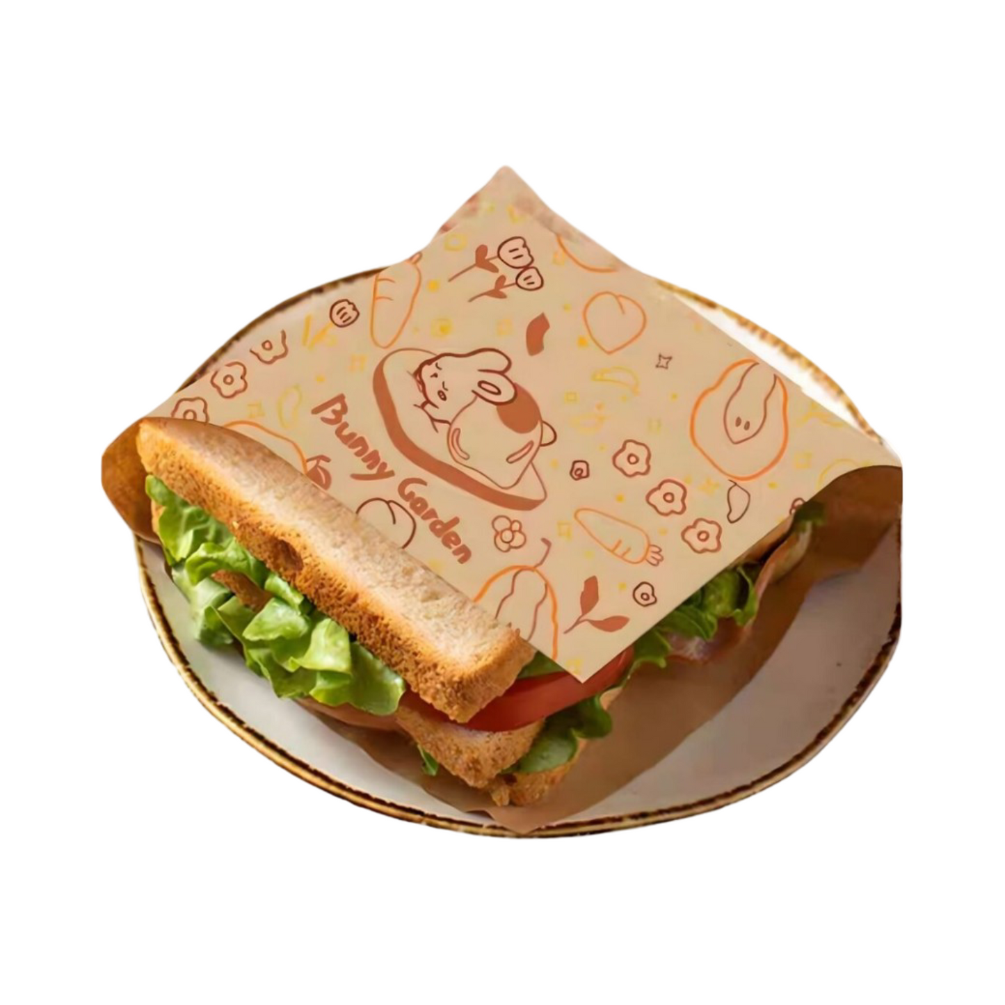 PAPER SANDWICH- BUNNY GARDEN