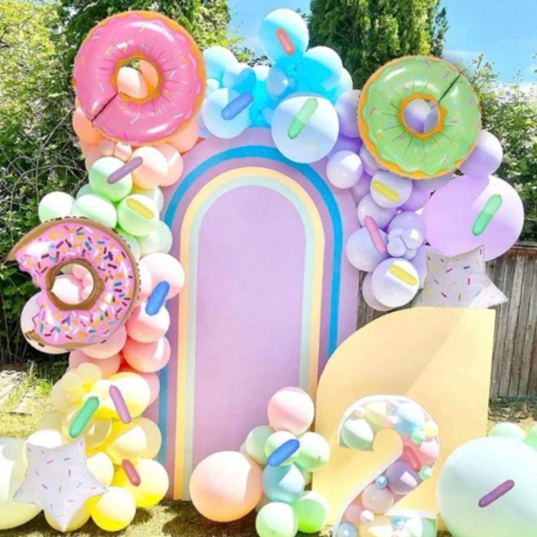 بالون- نجوم وأمبير. الكعك