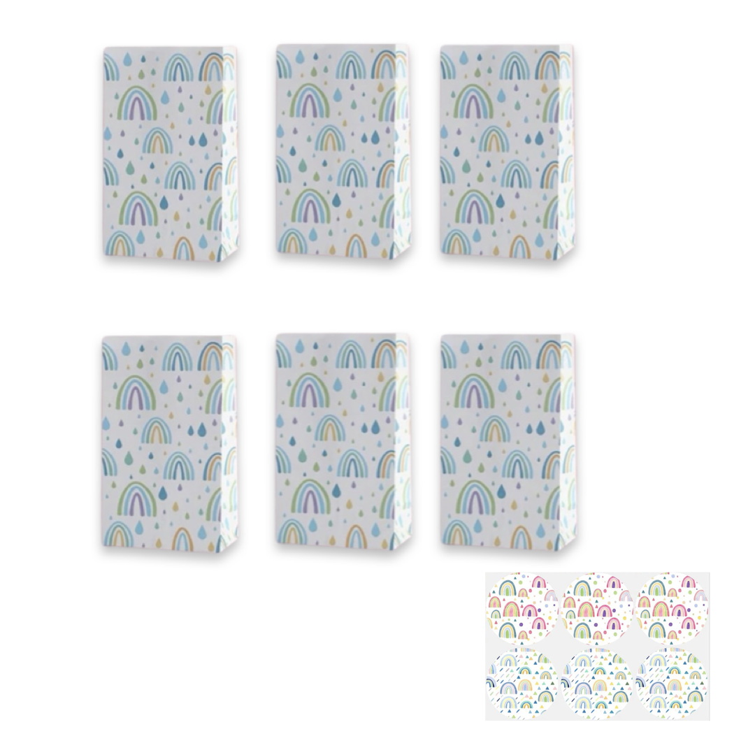 كيس ورقي - قطرات ماء