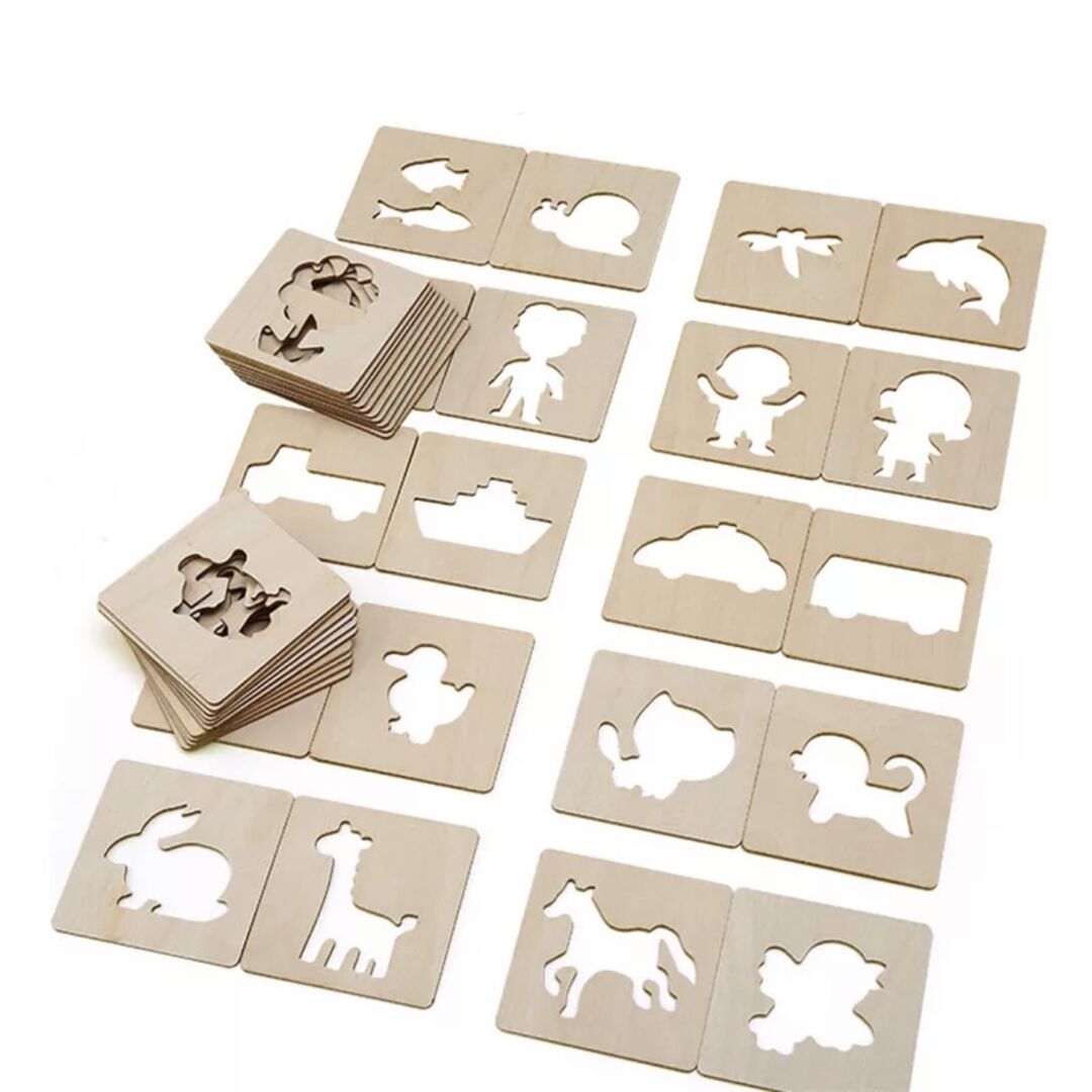 WOODEN TEMPLATE BOARD