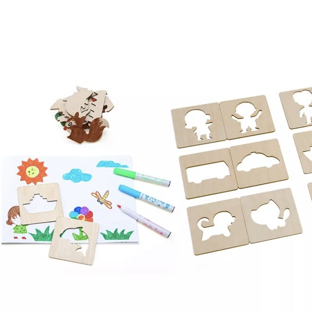 WOODEN TEMPLATE BOARD