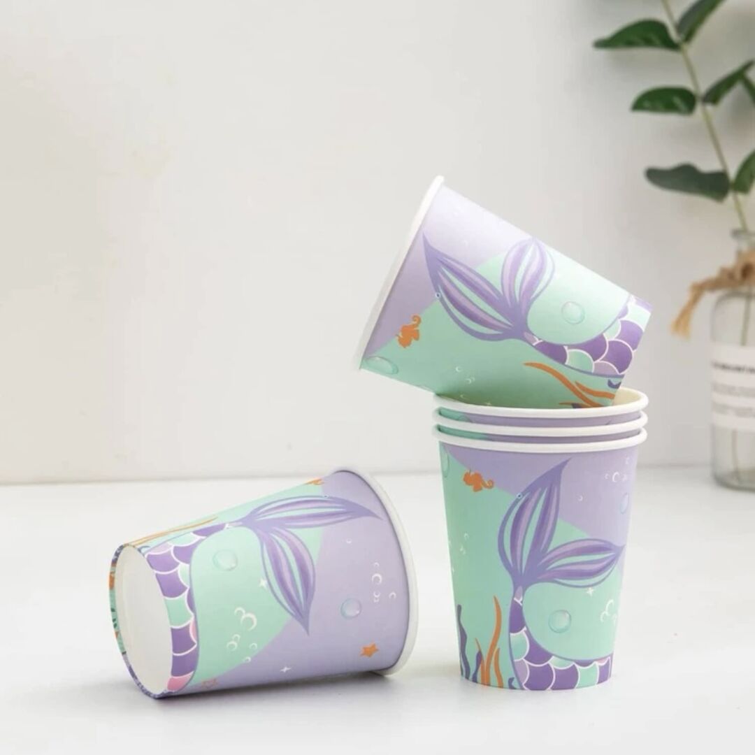 كوب ورقي - حورية البحر