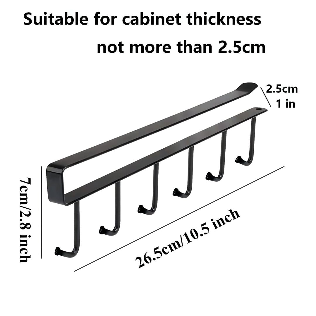 HOOKS STORAGE SHELF