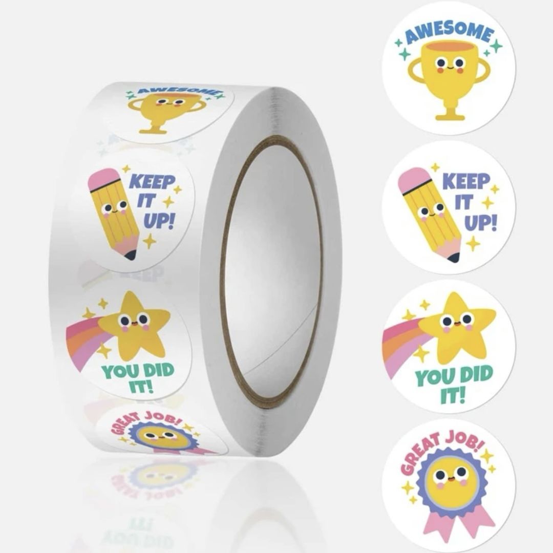 STICKERS ROLL - SCHOOL