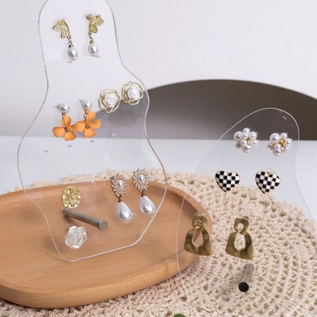 ACRYLIC EARRINGS DISPLAY RACK