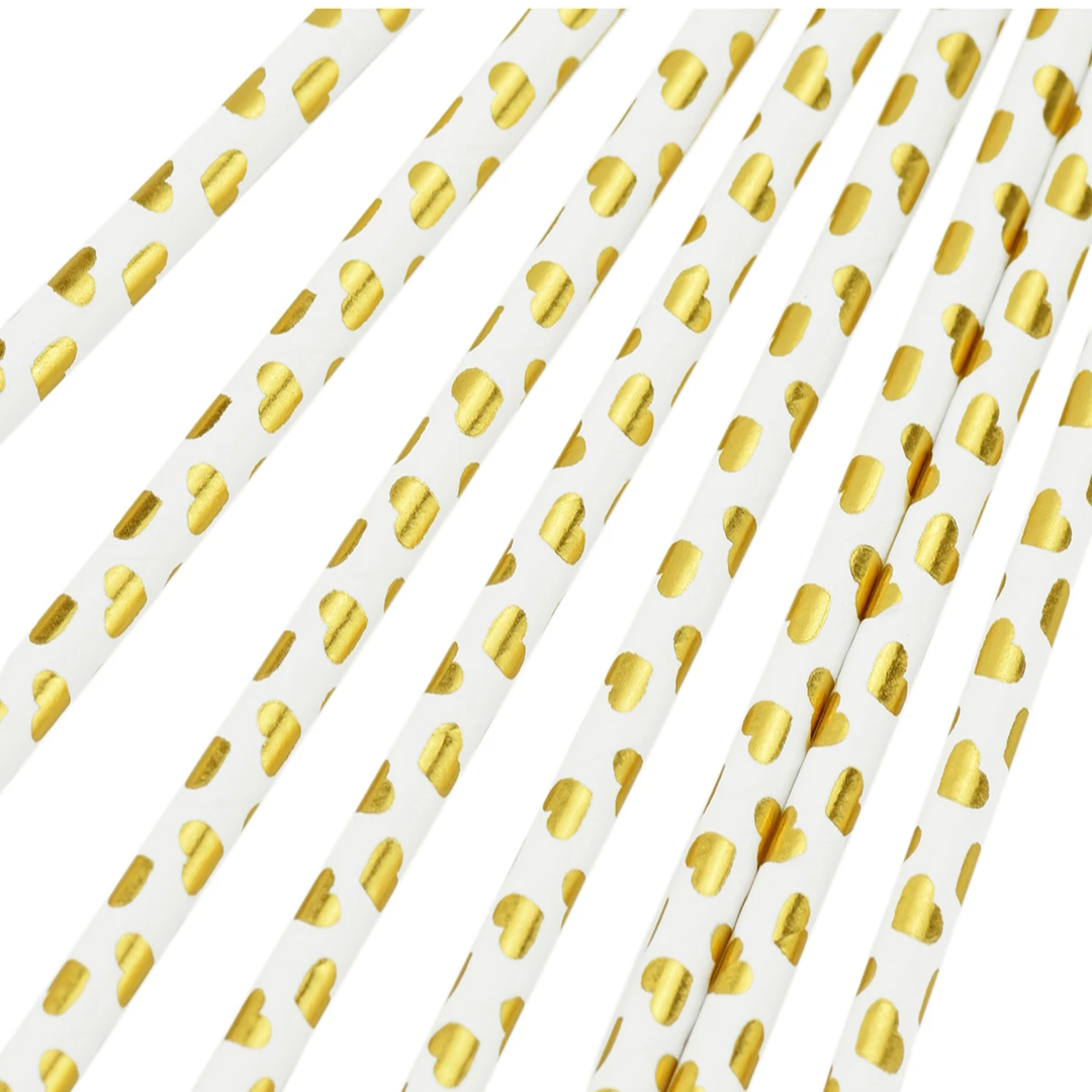 PAPER STRAW - GOLDEN DESIGN