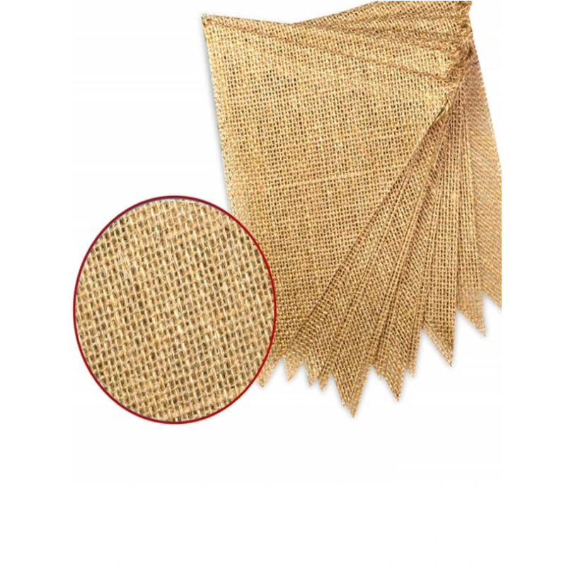 PULL FLAG - BURLAP FABRIC