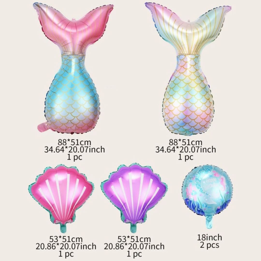 MERMAID BALLOON SET