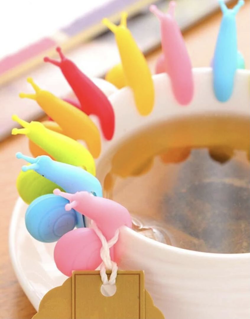 حامل أكياس الشاي - لون عشوائي