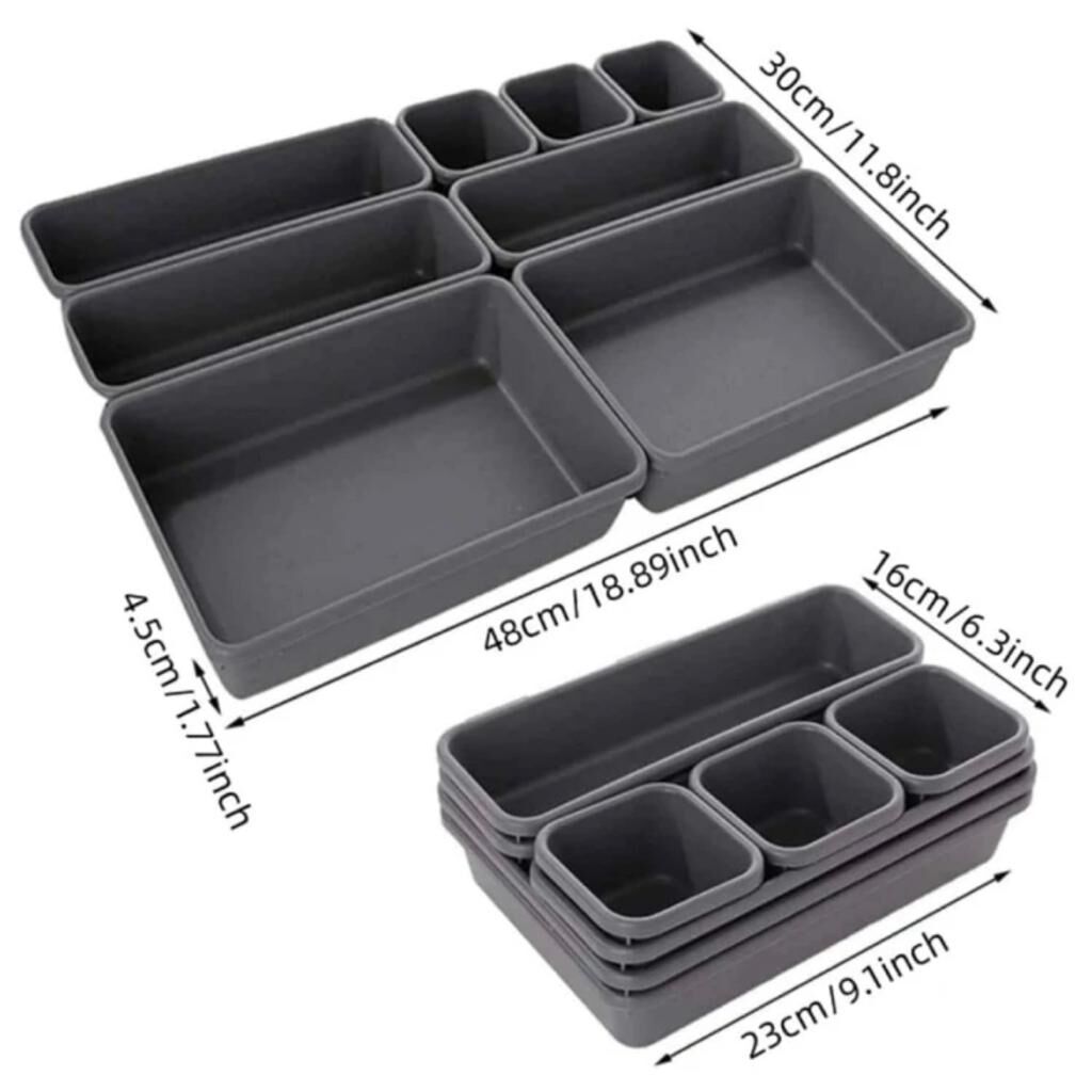 PLASTIC DRAWER STORAGE BOX