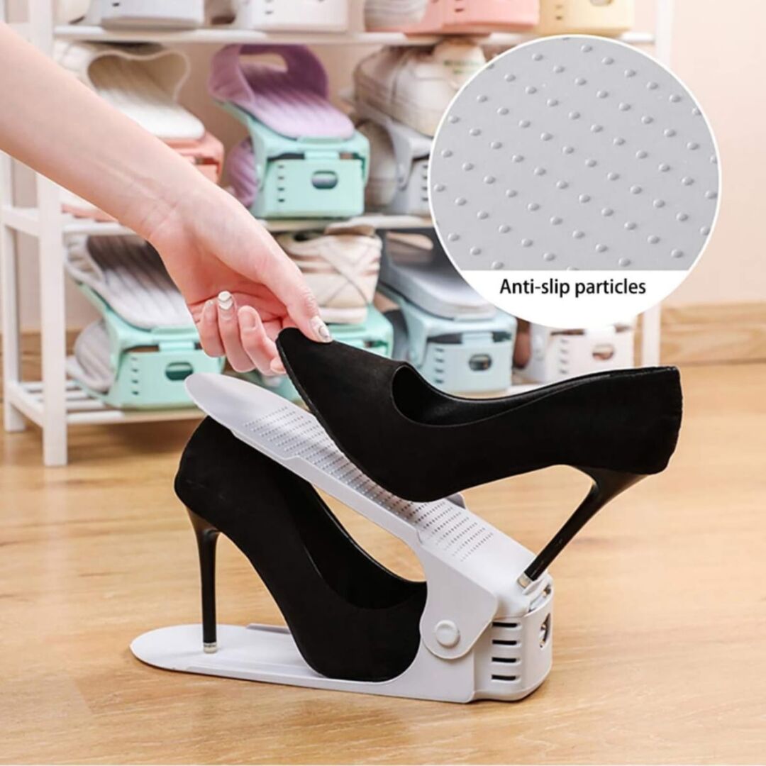 ADJUSTABLE SHOE RACK ORGANIZER