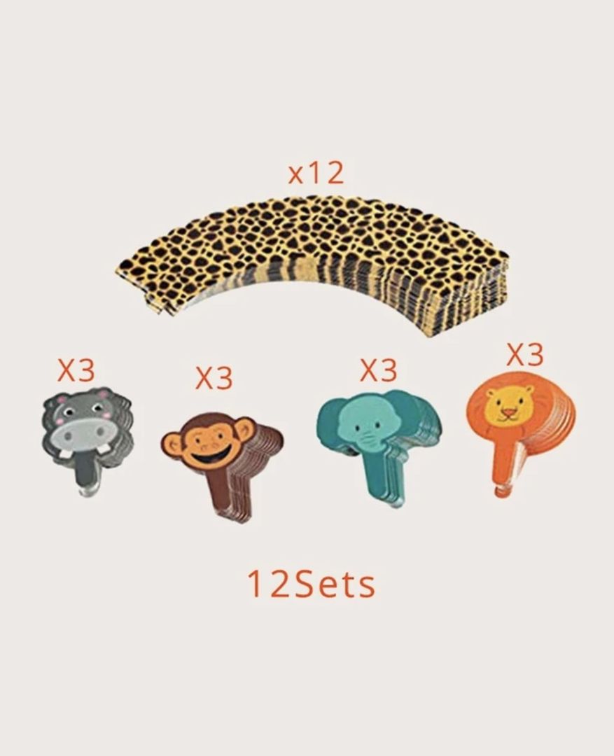 مجموعة كب كيك - حيوان