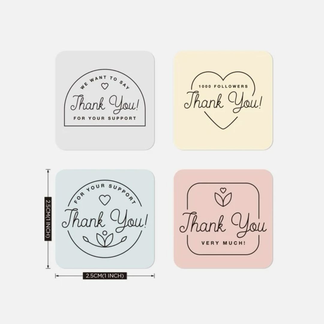 STICKERS ROLL - SQUARE