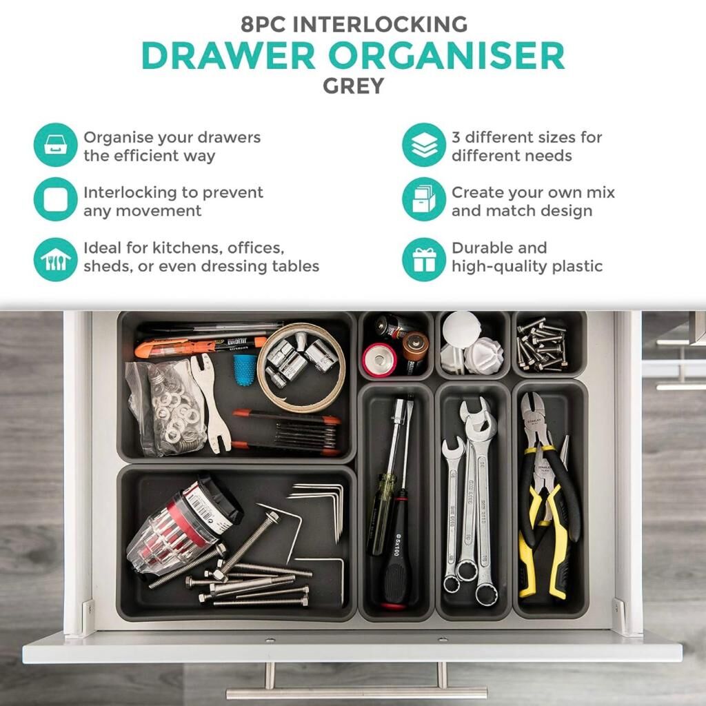 PLASTIC DRAWER STORAGE BOX