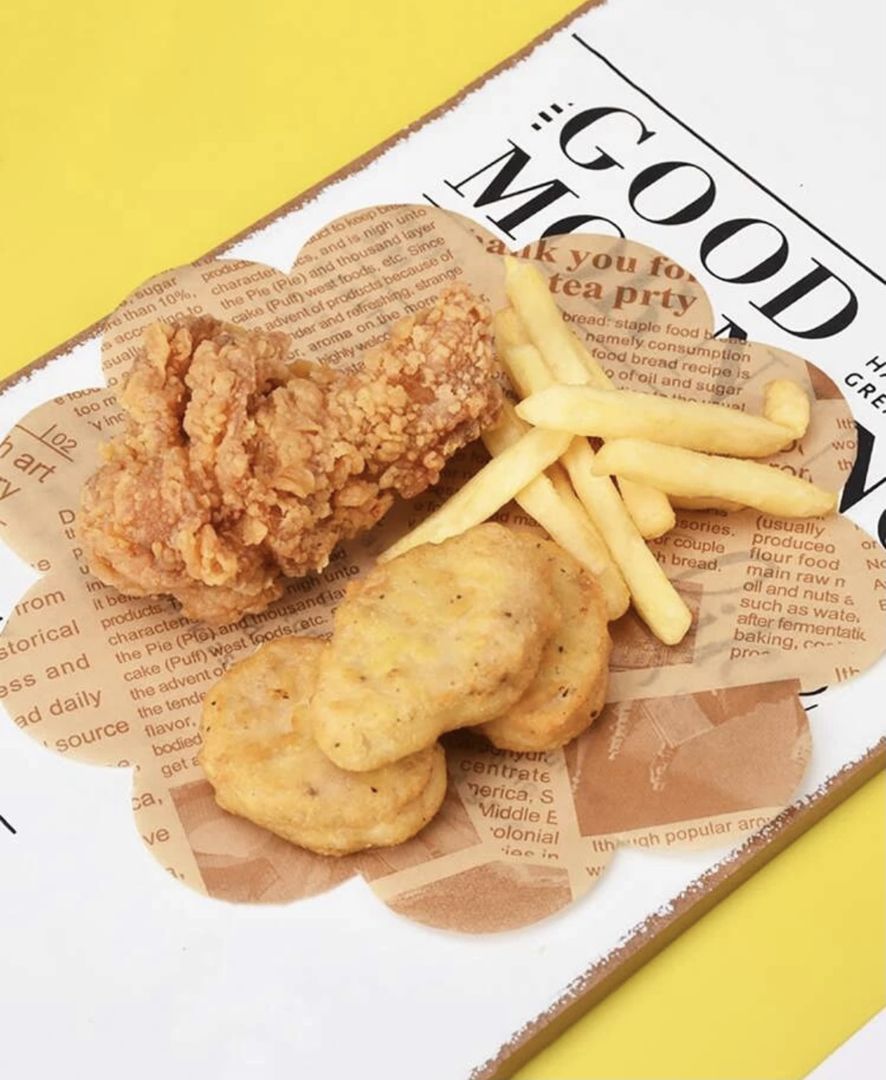 NEWSPAPER PRINT PARCHMENT