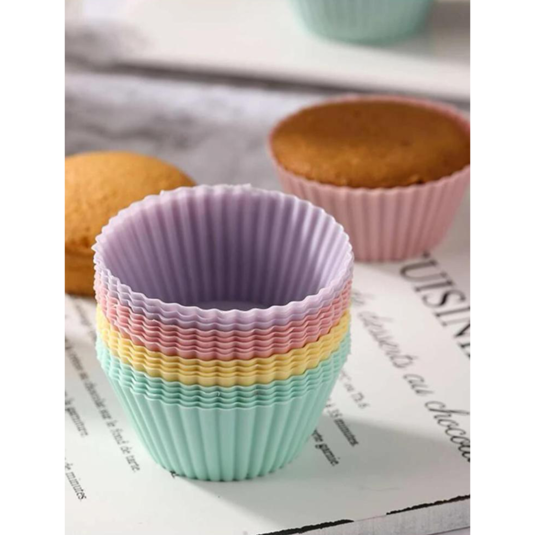 SILICONE CUPCAKE- ROUND