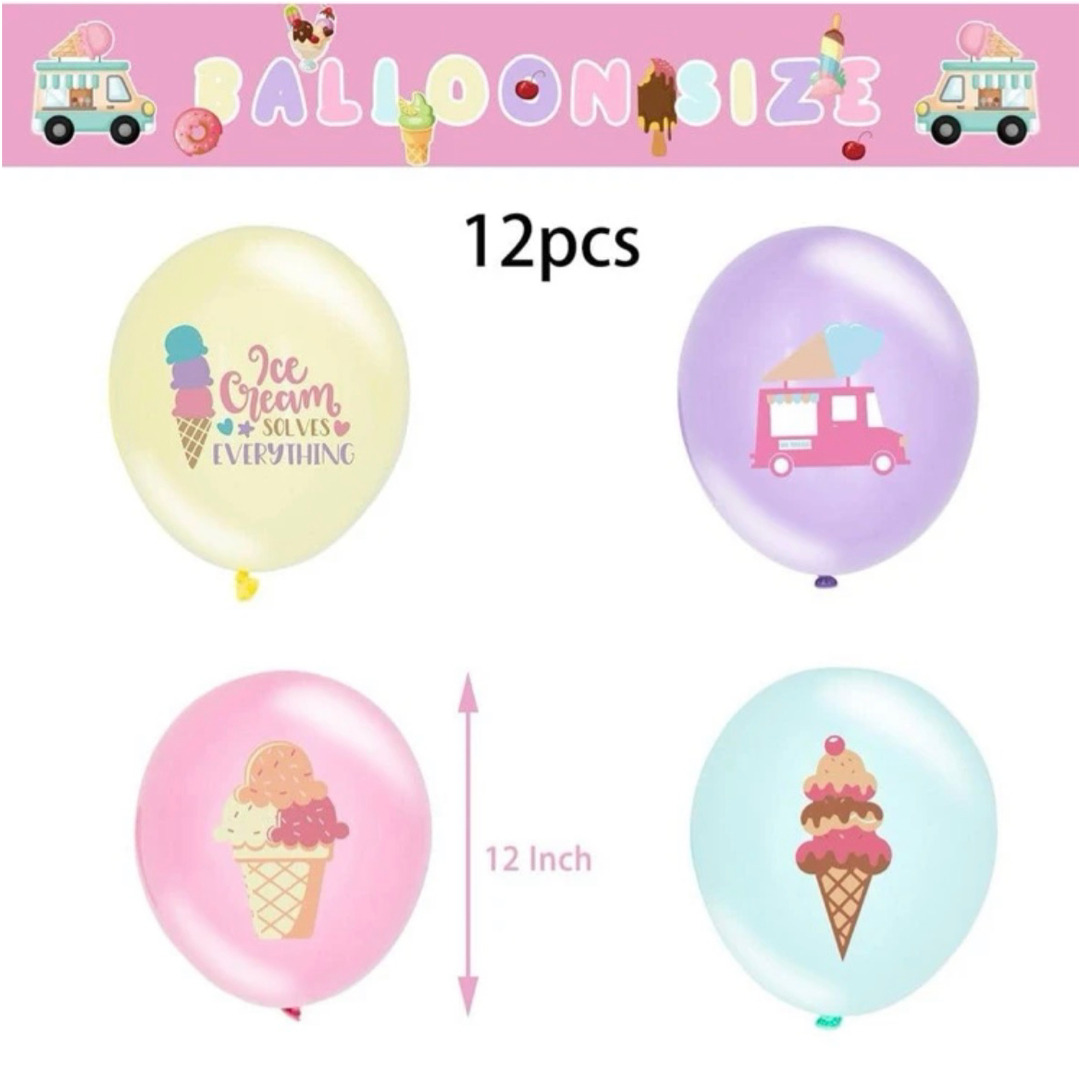 بالونات - آيس كريم