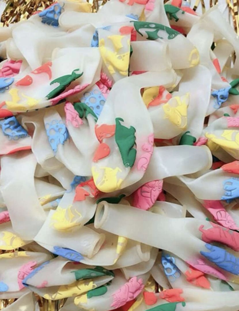 بالون- طبعة ديناصور