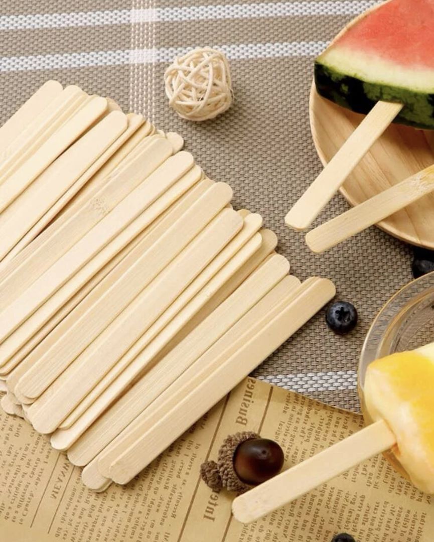 عصا آيس كريم خشبية