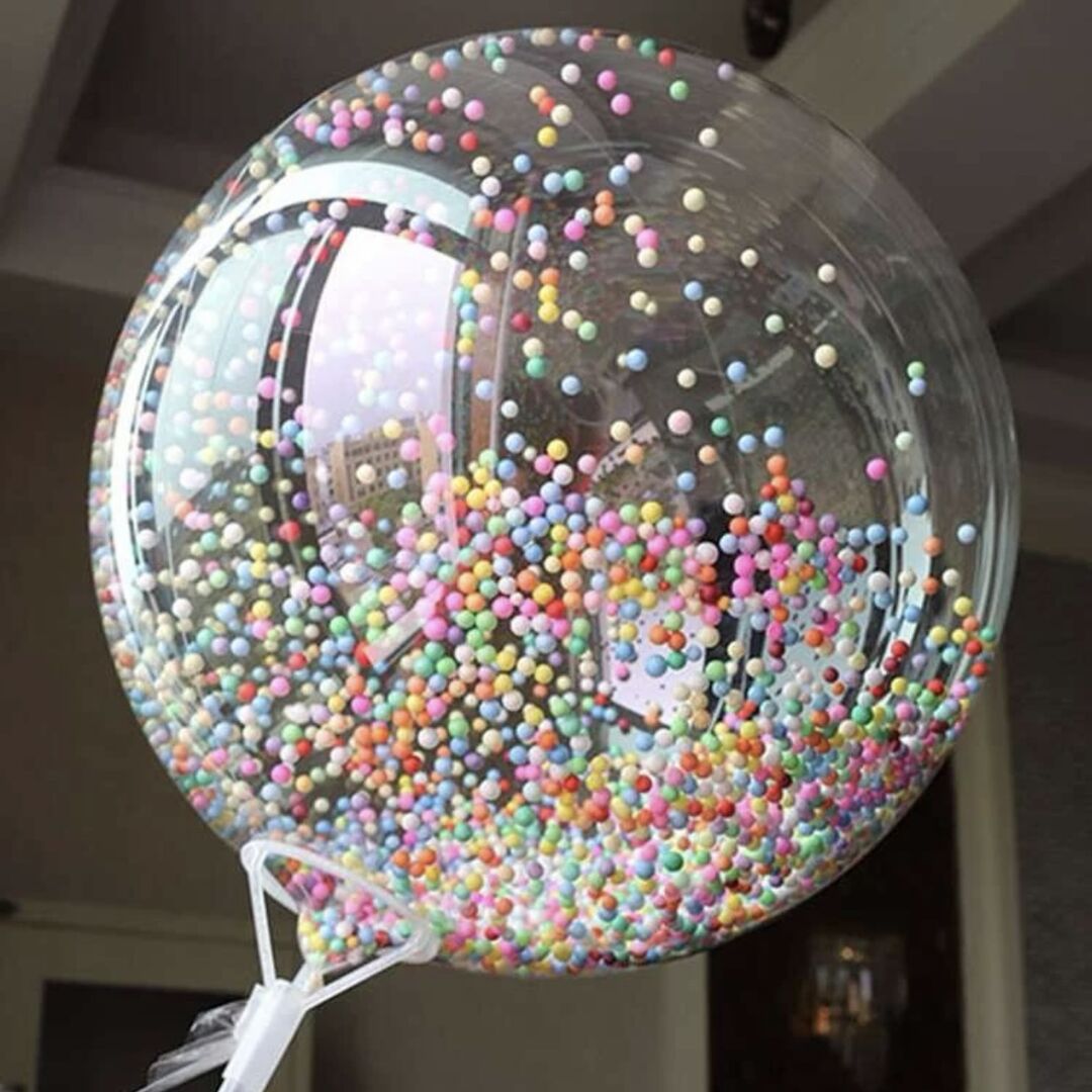 بالون شفاف - كرة رغوية