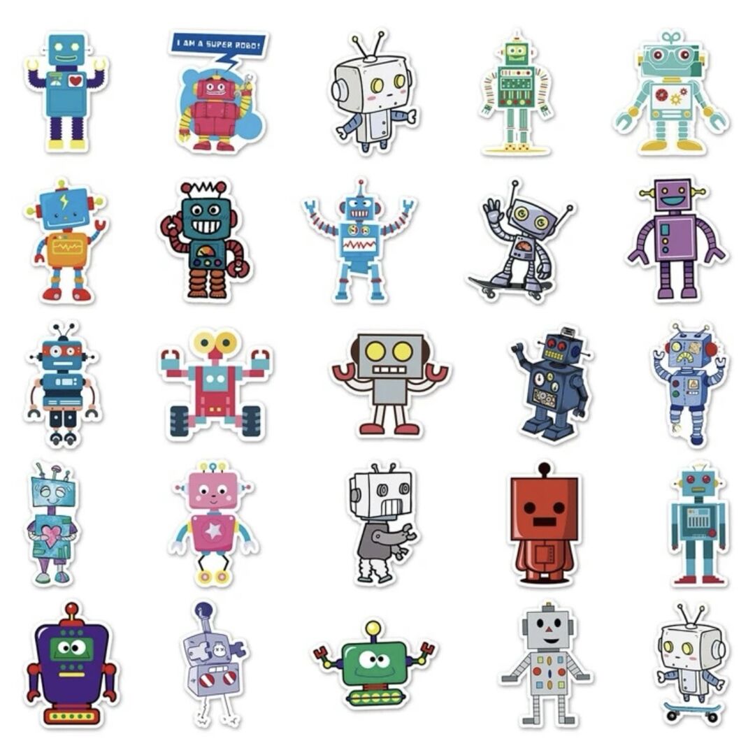 STICKERS - Robot