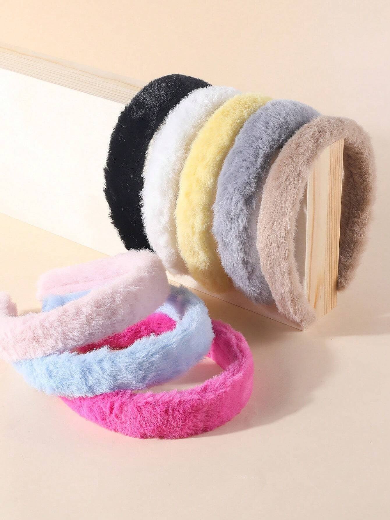 عصابة رأس نسائية من الفرو