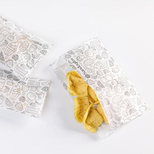 PAPER SANDWICH BAG WITH SEAL