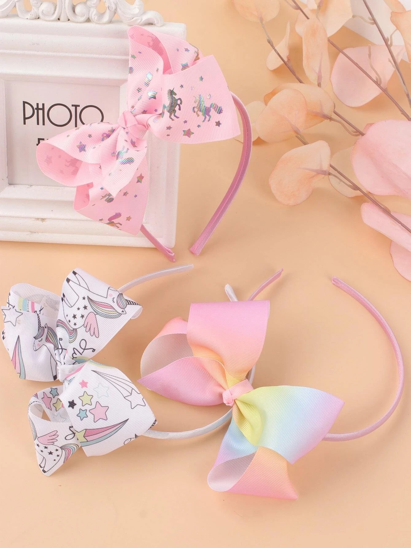 Girls Bow Knot Hair Hoop