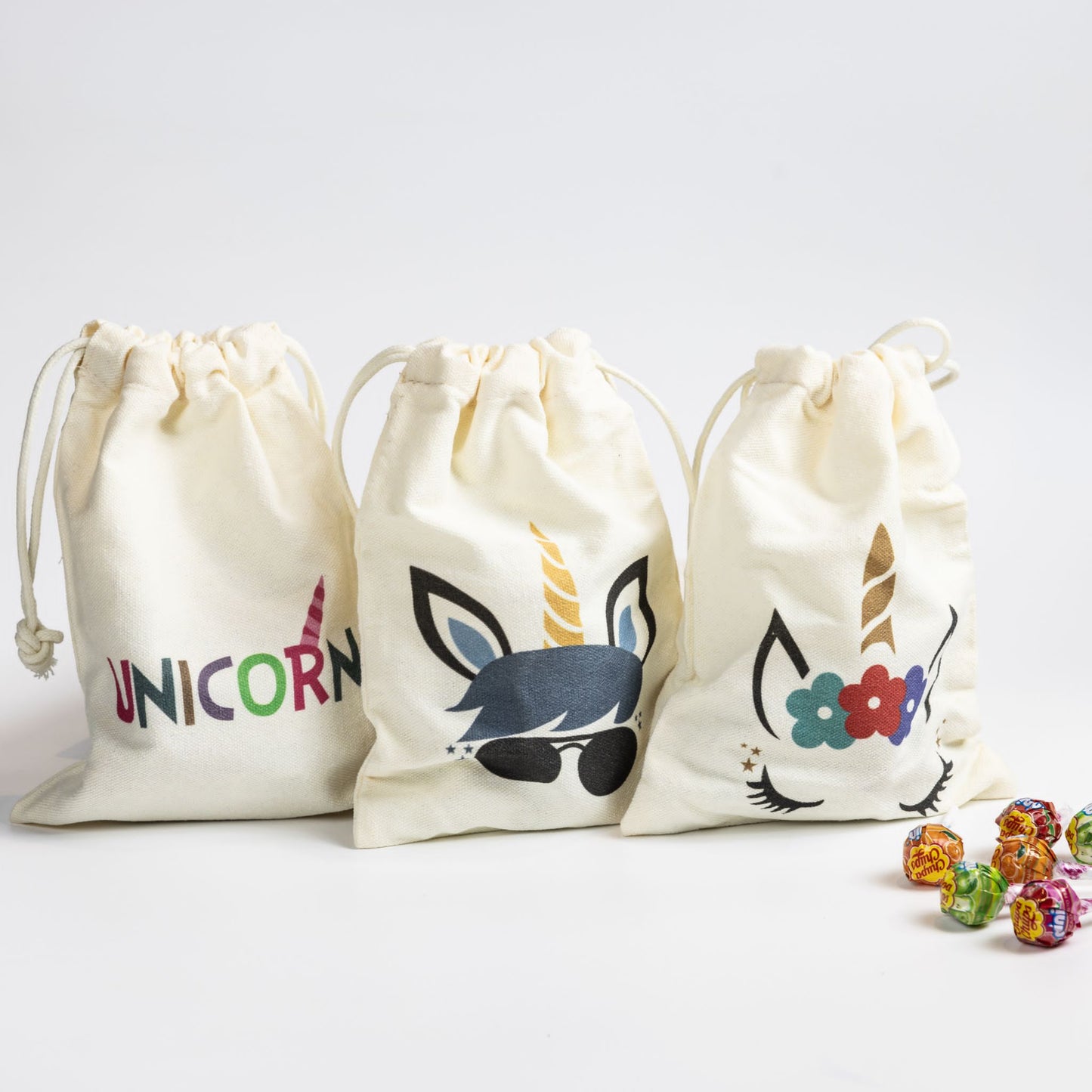 FABRIC BAGS - UNICORN