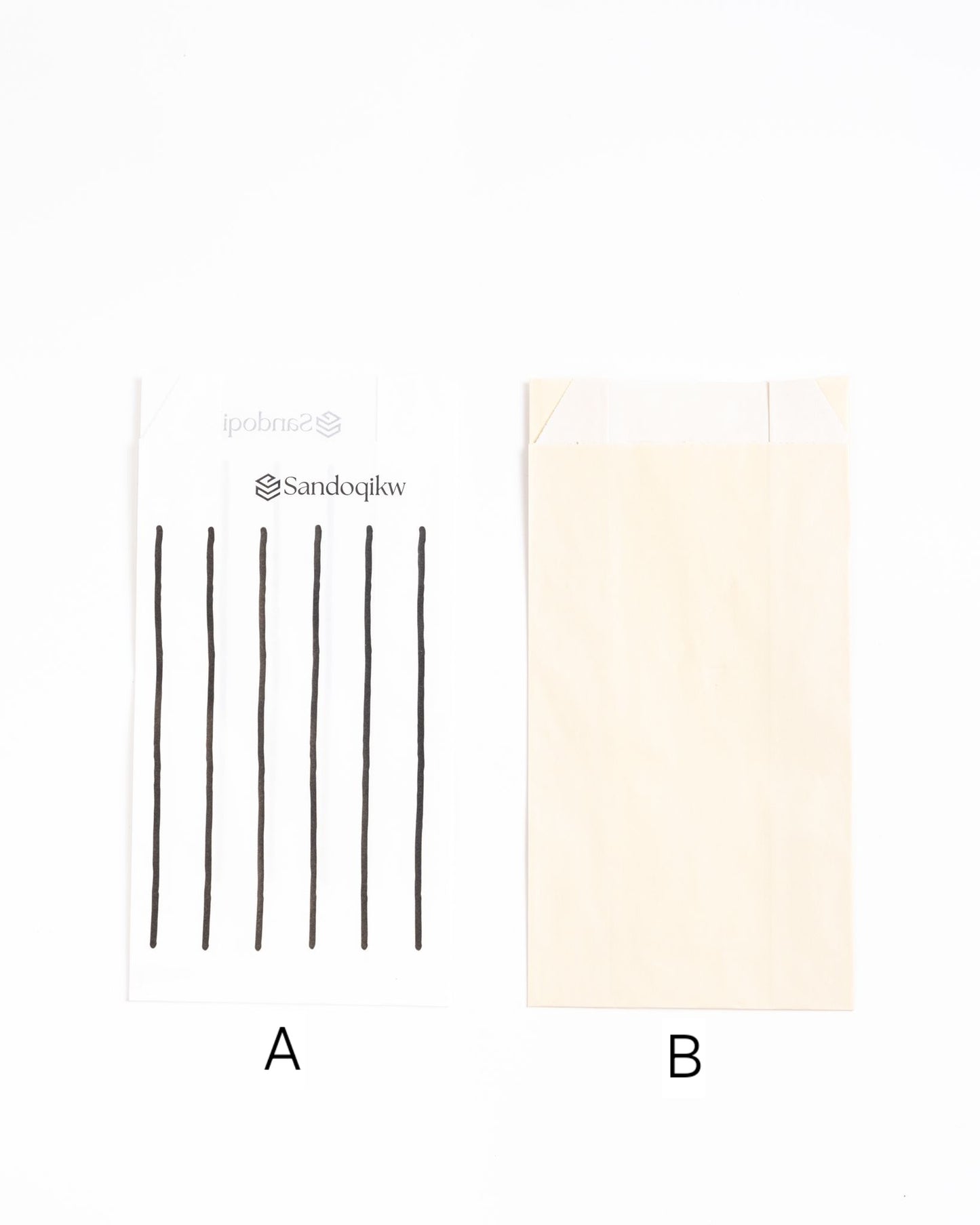 كيس ساندويتش ورقي بختم- صغير