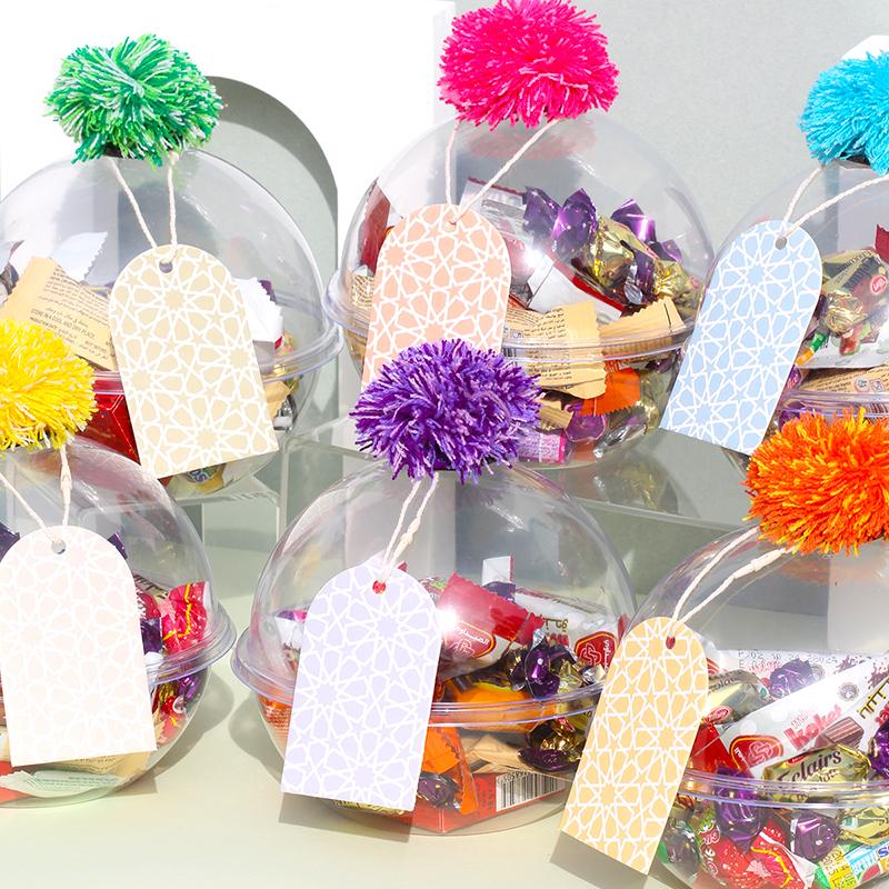 TRANSPARENT PLASTIC BOWL