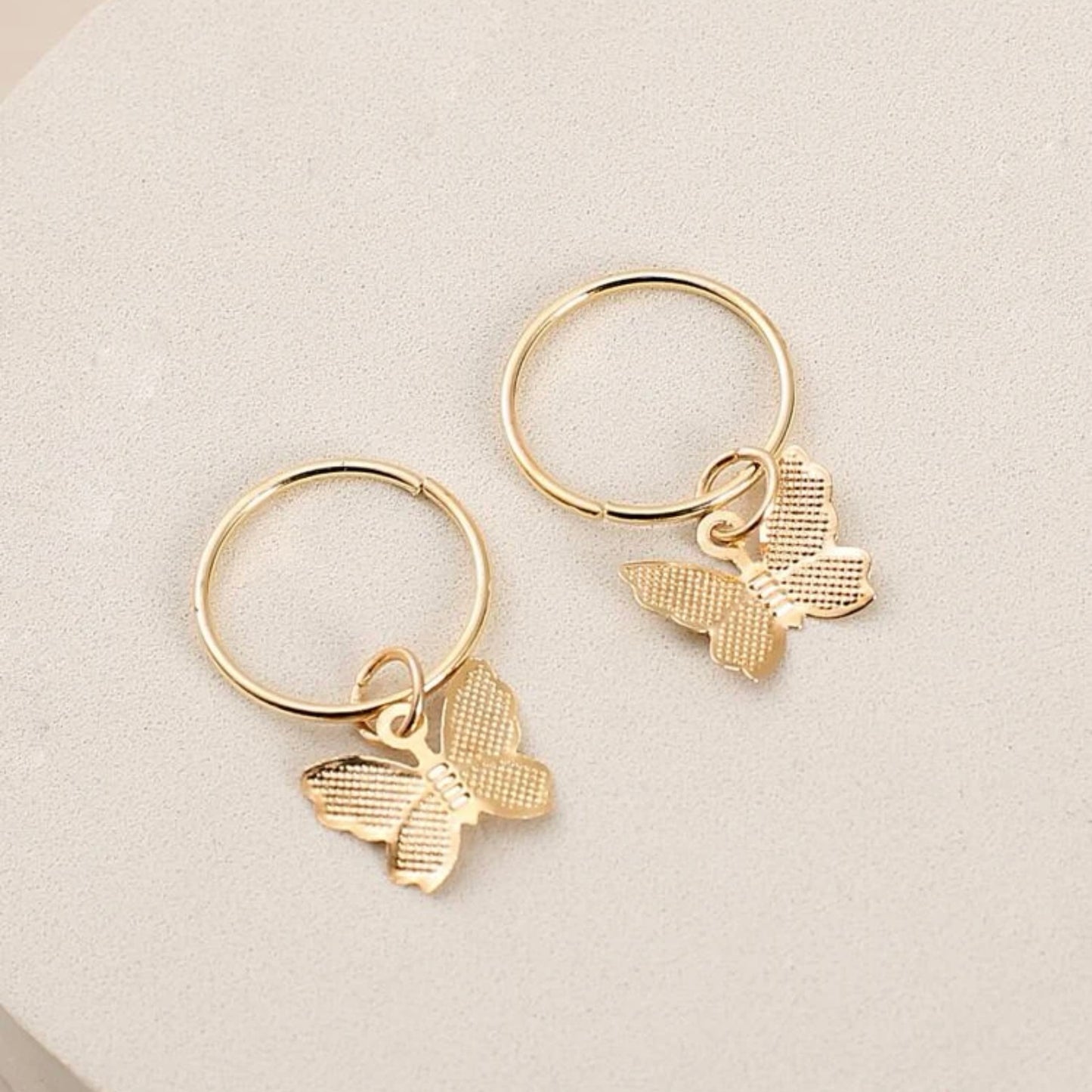 24 قطعة حلقات شعر