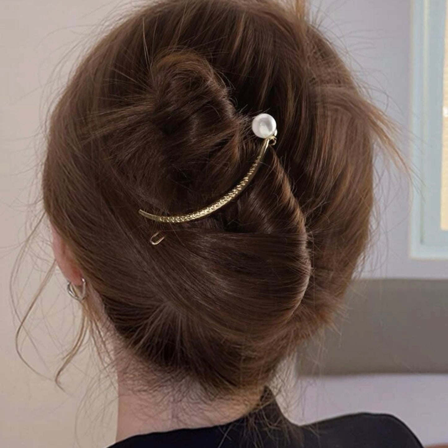 مشابك شعر اللؤلؤ