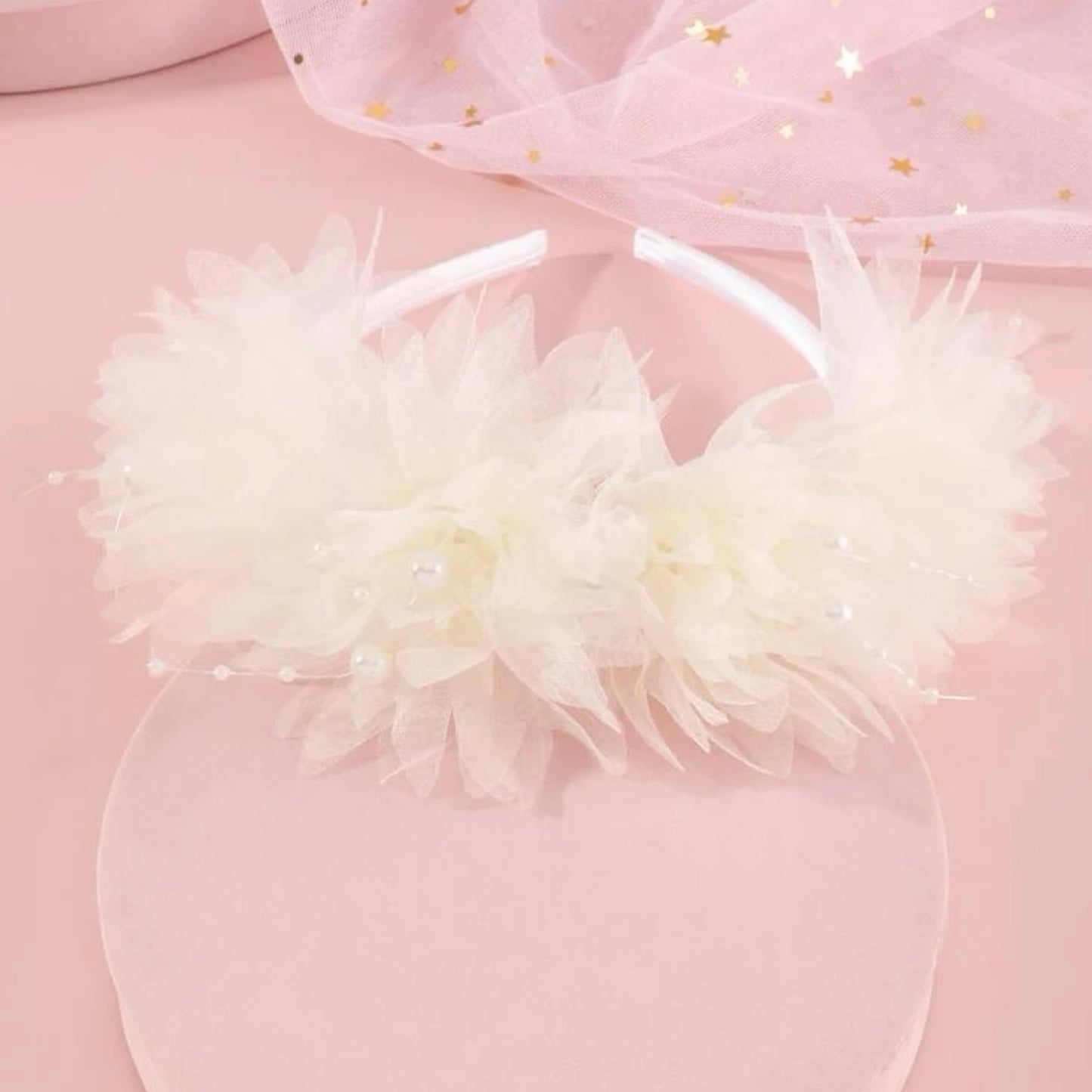 عصابة رأس بيضاء للأطفال الصغار