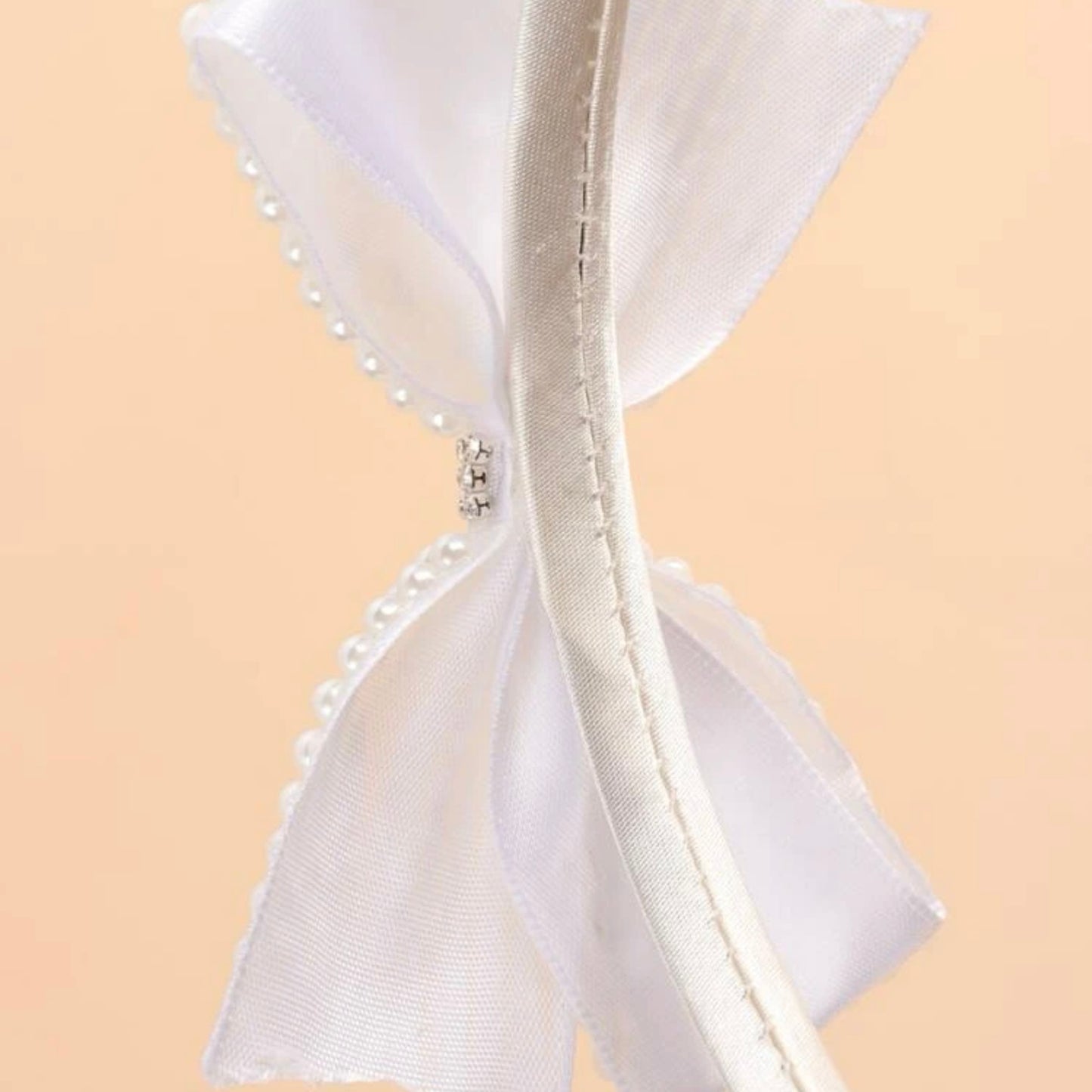 عصابة رأس لؤلؤية للأطفال الصغار