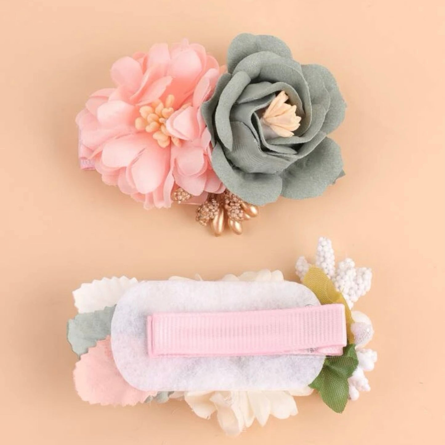 مشابك شعر قطعة واحدة