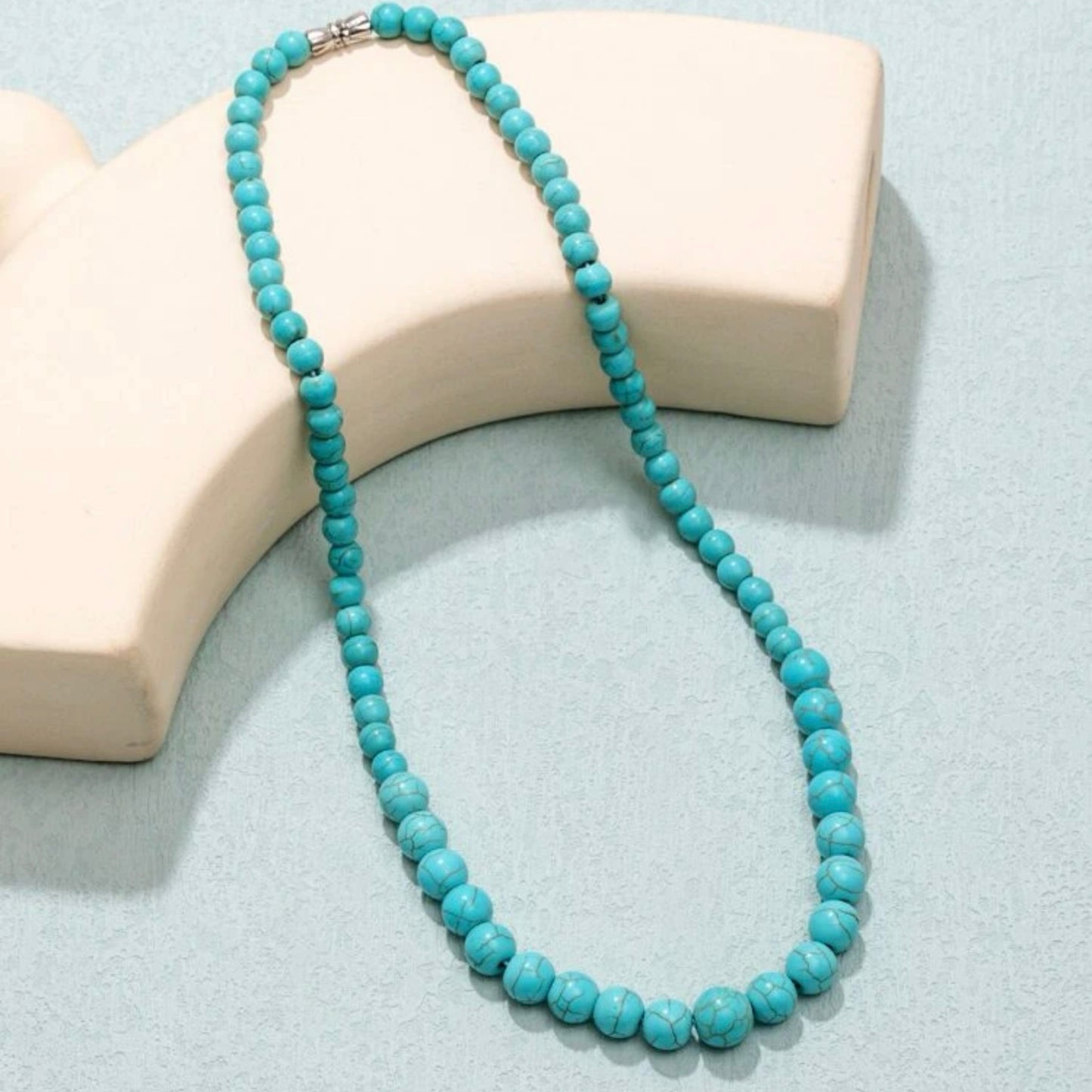 Turquaze beaded necklace