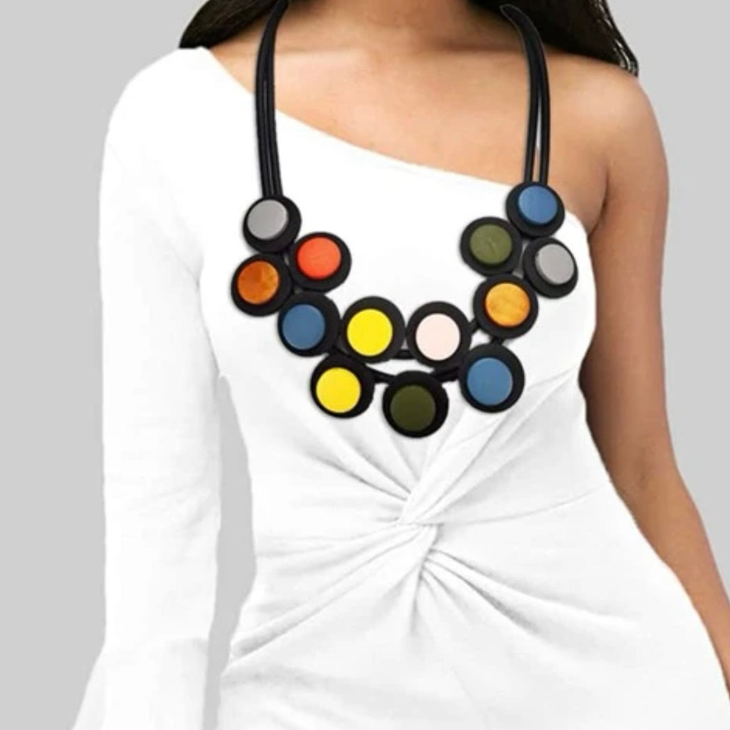 قلادة سيليكون ملونة