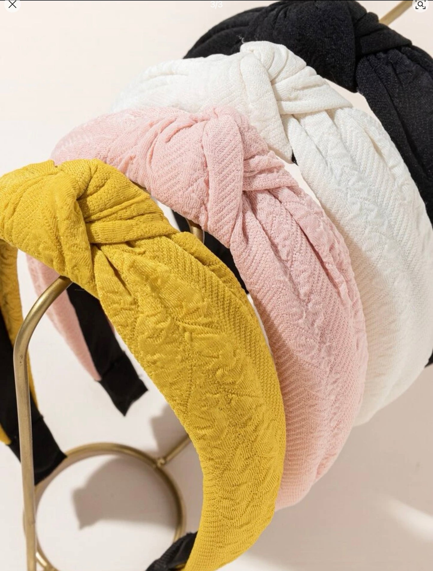 عصابة رأس من القماش قطعة واحدة