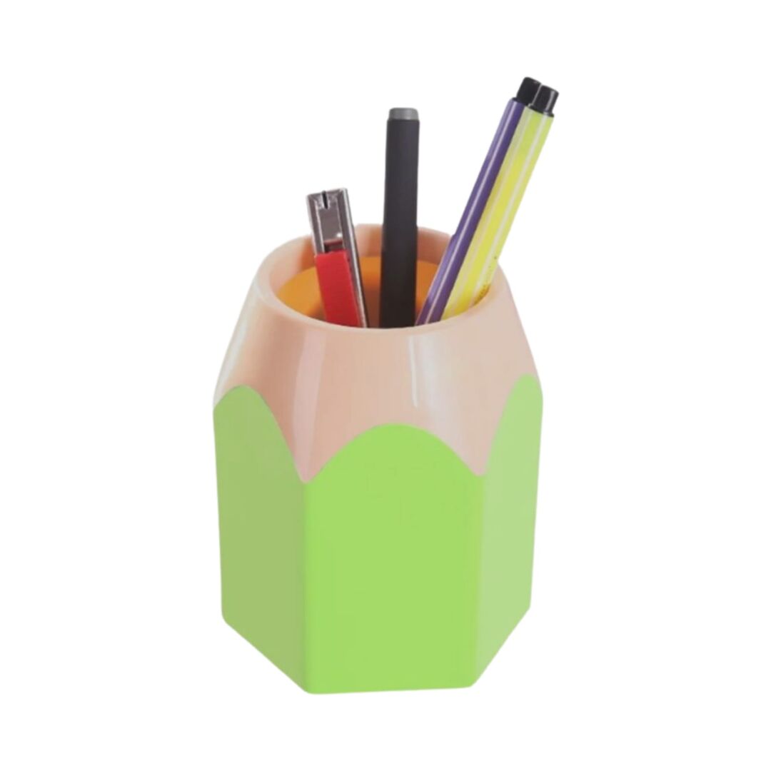 حاملة أقلام- على شكل قلم رصاص