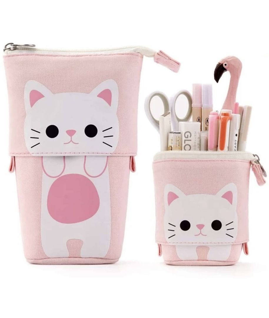 حقيبة أقلام - قطة كرتونية