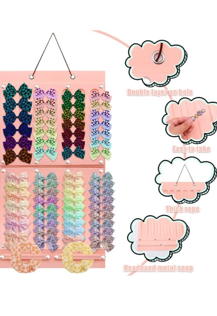 FOLDABLE HAIR ACCESSORIES ORGANIZER
