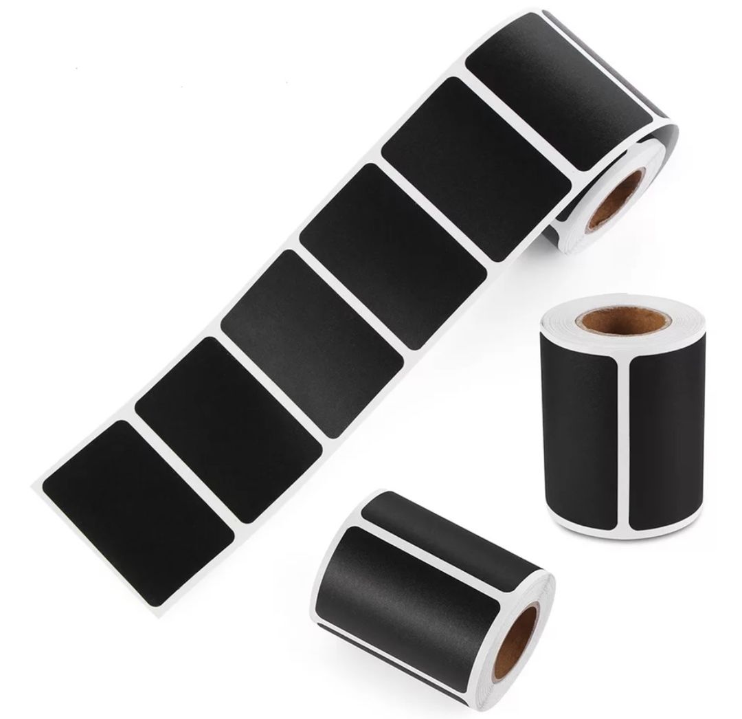 STICKERS LABEL - BLACK