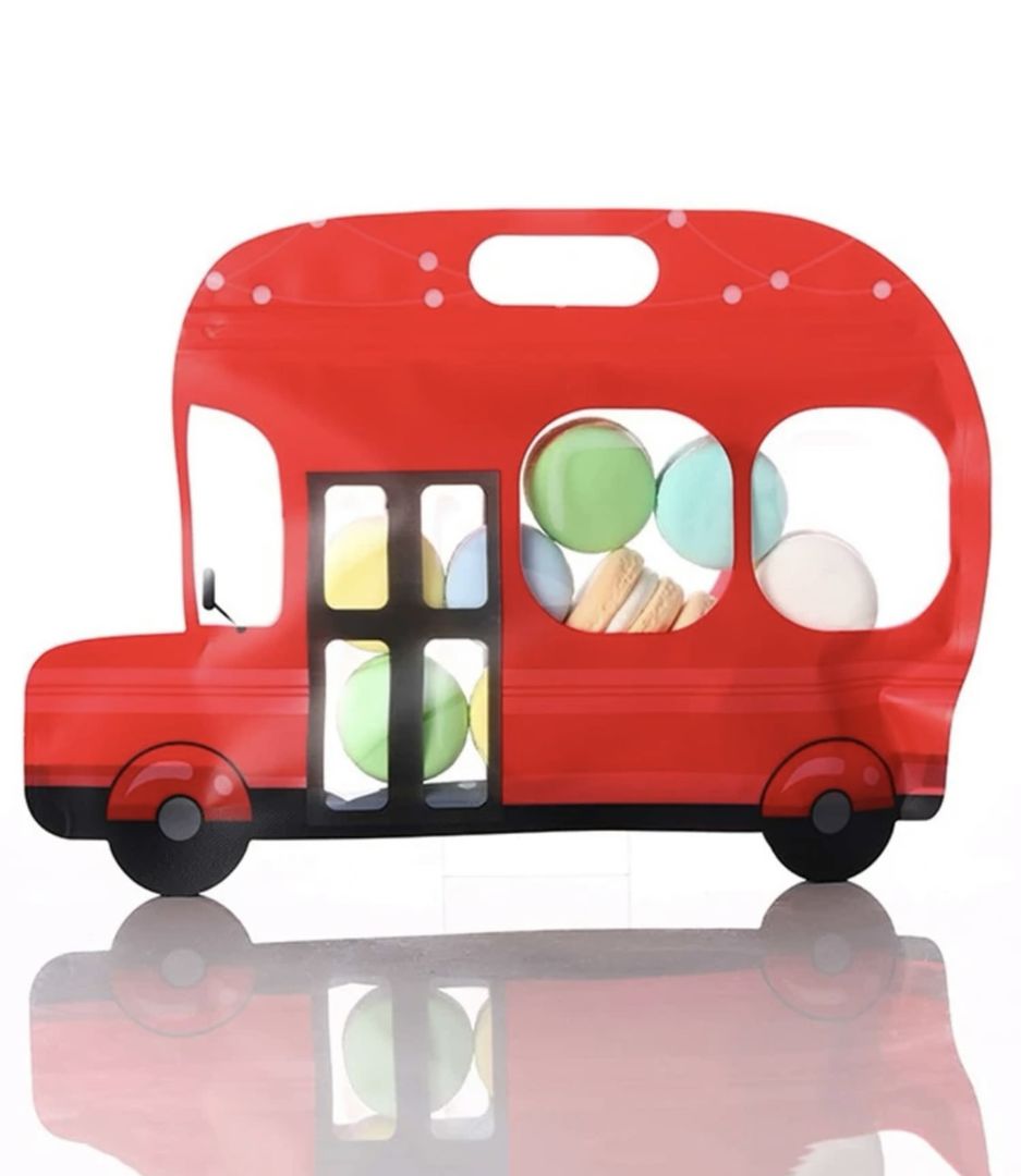 PLASTIC ZIPPER BAG - BUS