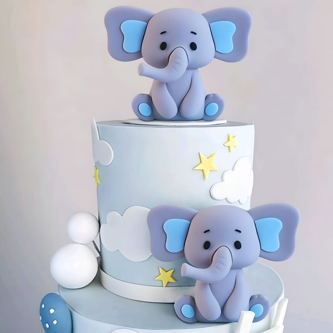 غلاف الكيك - الفيل