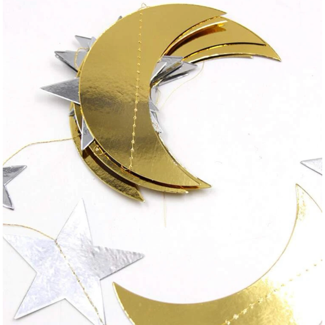 PULL FLAG - MOON & STAR