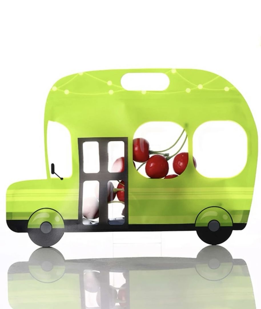 PLASTIC ZIPPER BAG - BUS